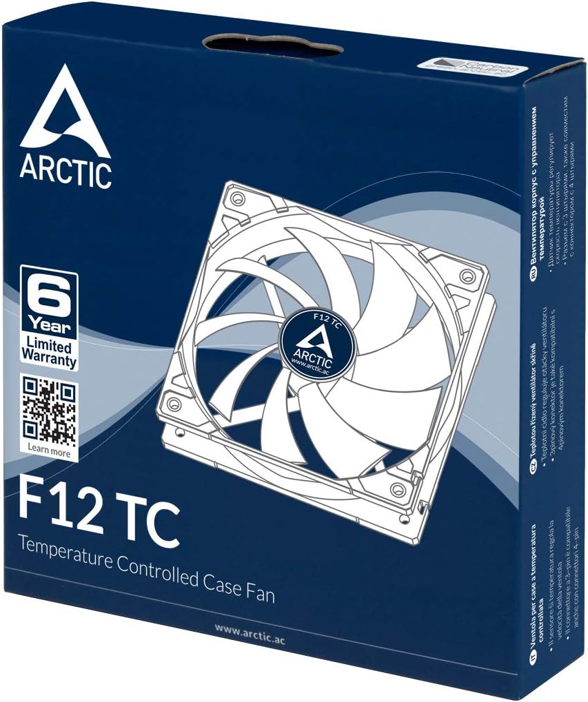 ARCTIC VENTILADOR F8 SILENT (BLACK)