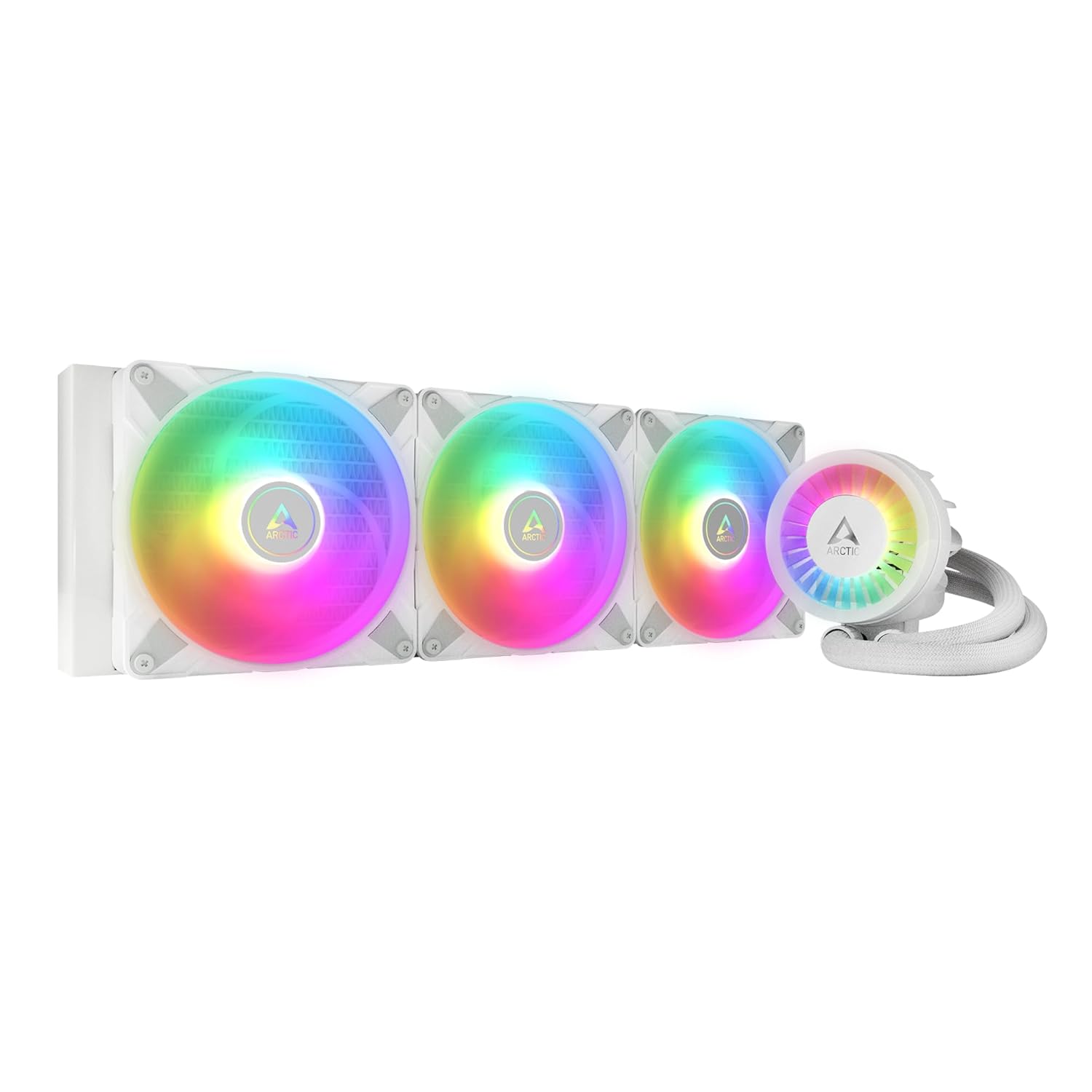 ARCTIC Liquid Freezer III 420 A-RGB Liquido Disipa Amd-intel (Blanco)