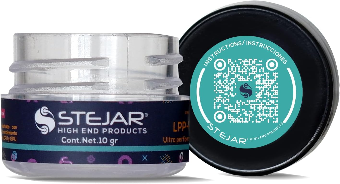 STEJAR PASTA TERMICA 10 GR LPP-EXTREME INCLUYE ESPATULA Y TOALLITA LIMPIADORA