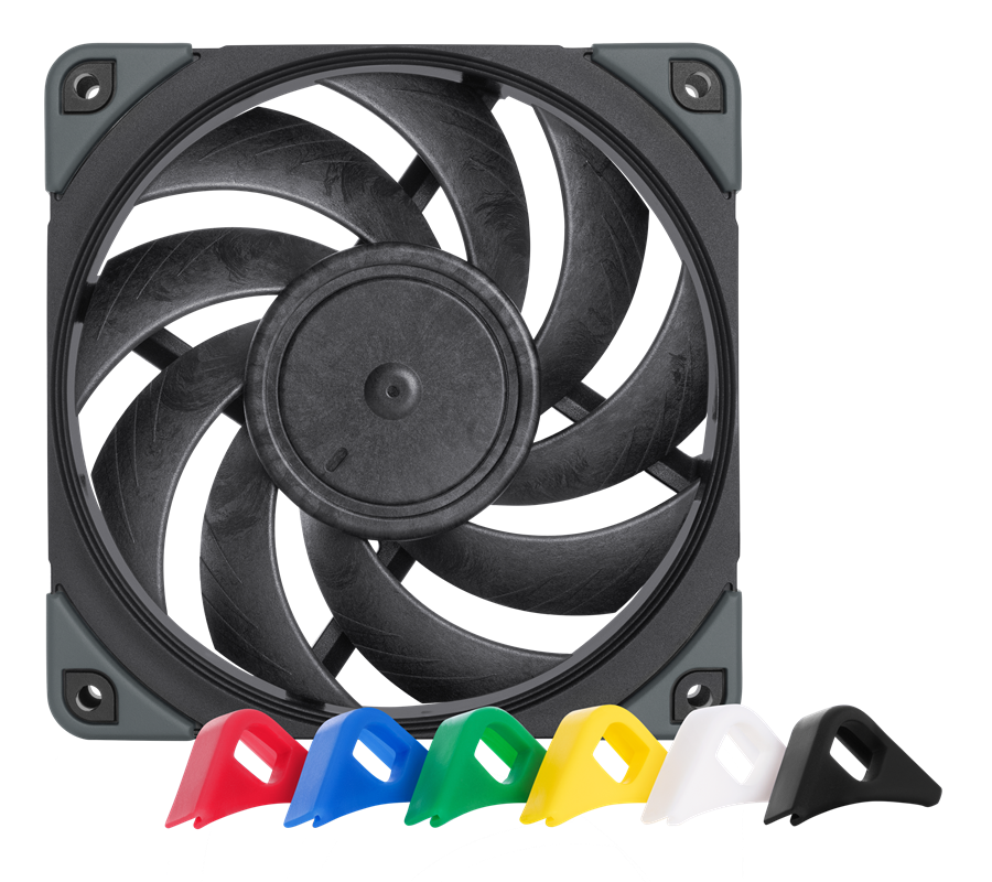 NOCTUA VENTILADOR NF- A12X25 PWM CHROMAX.BLACK.SWAP