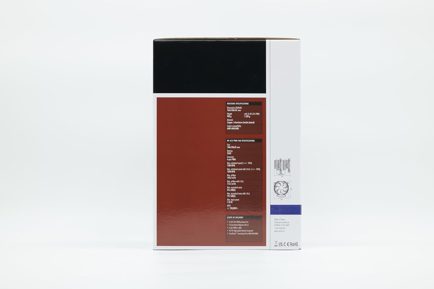 Noctua NH-D15 SE-AM4, Disipador de CPU para AM4 de AMD de Máxima Calidad (Marrón)