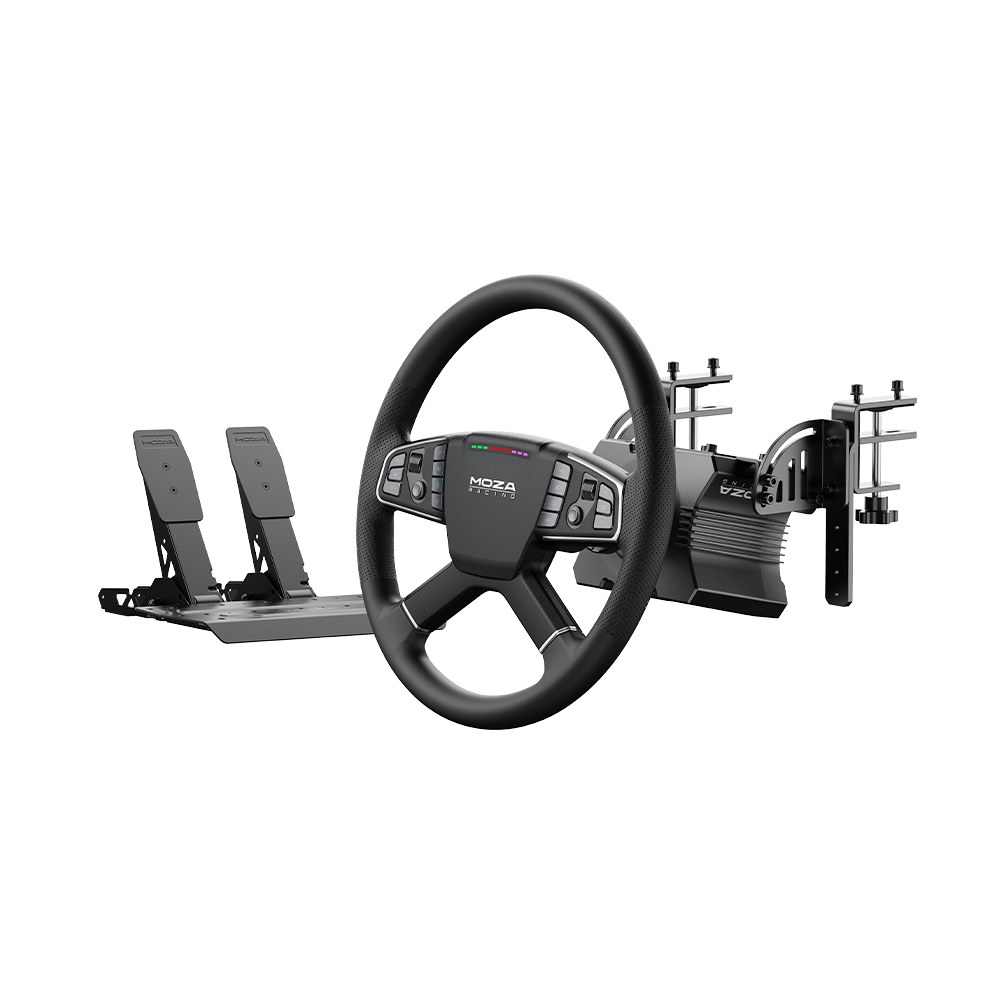Moza R5 Truck Driving  Simulator