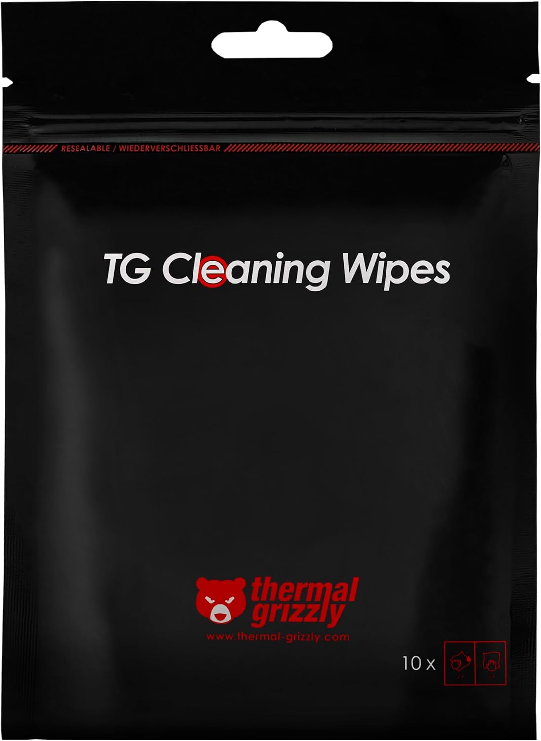 THERMAL GRIZZLY CLEANING WIPES 